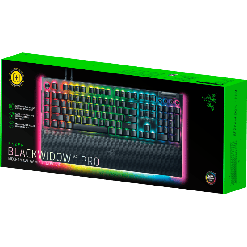 キーボード Razer BlackWidow V4 Pro JP Yellow Switch Razer BlackWidow V4 Pro JP Yellow Switch ブラックウィドウ
