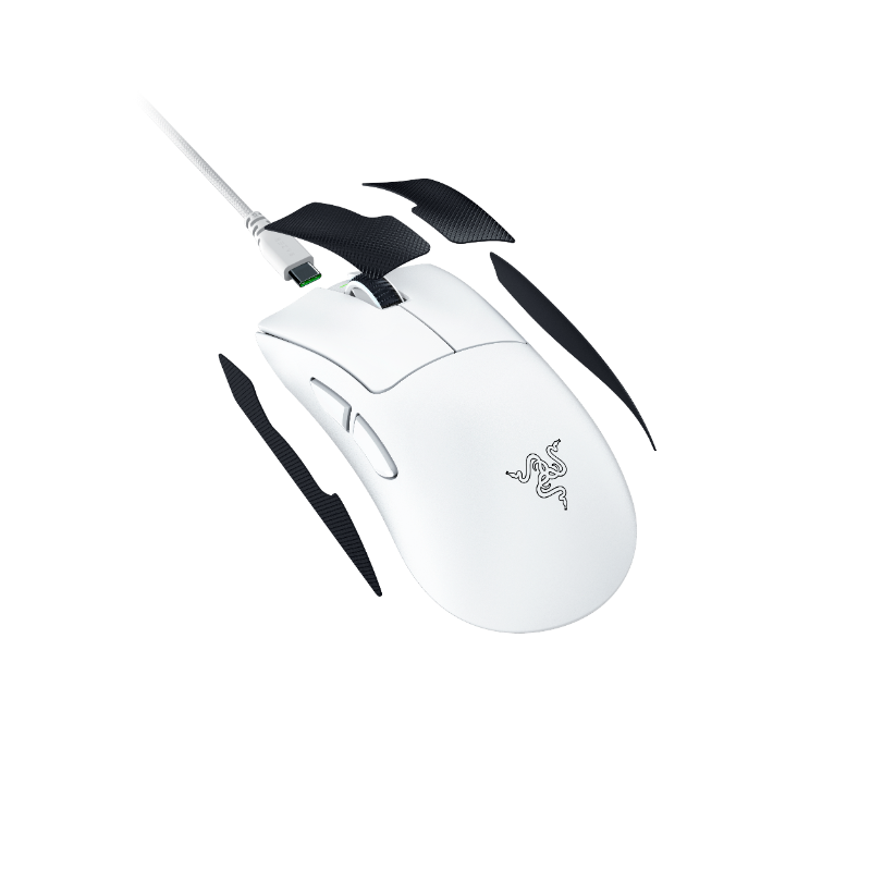 Razer DeathAdder V4 Pro Gaming Mouse - White :: Razer Shop