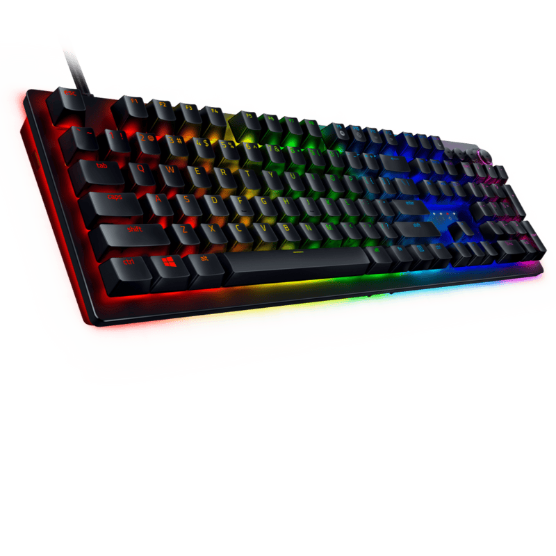 Razer Huntsman V2 Gaming Keyboard - Analog Mechanical Switches