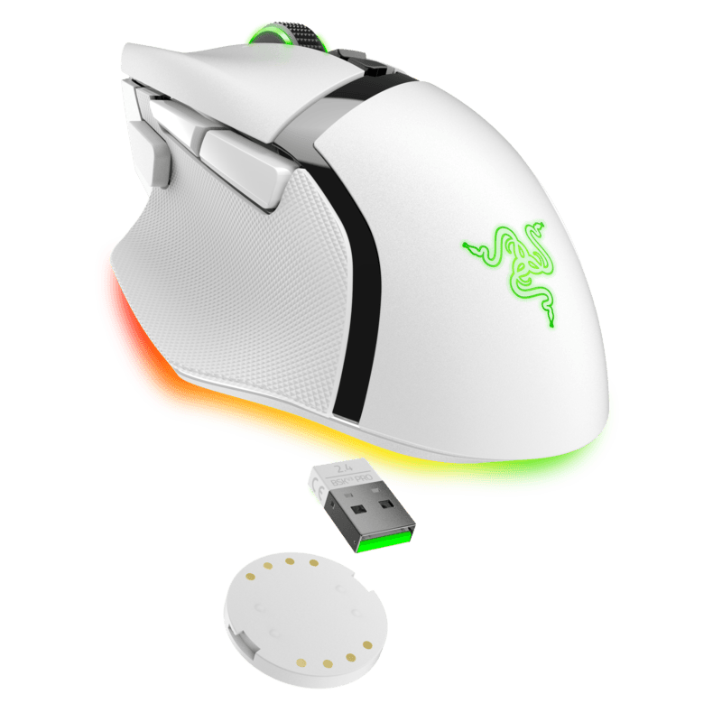 Razer Basilisk V3 Pro 35K Wireless Gaming Mouse - White :: Razer Shop