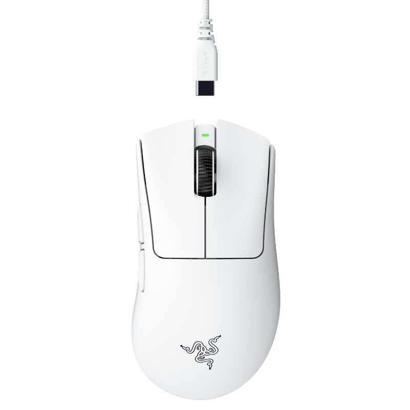 Razer DeathAdder V4 Pro Gaming Mouse - White :: Razer Shop