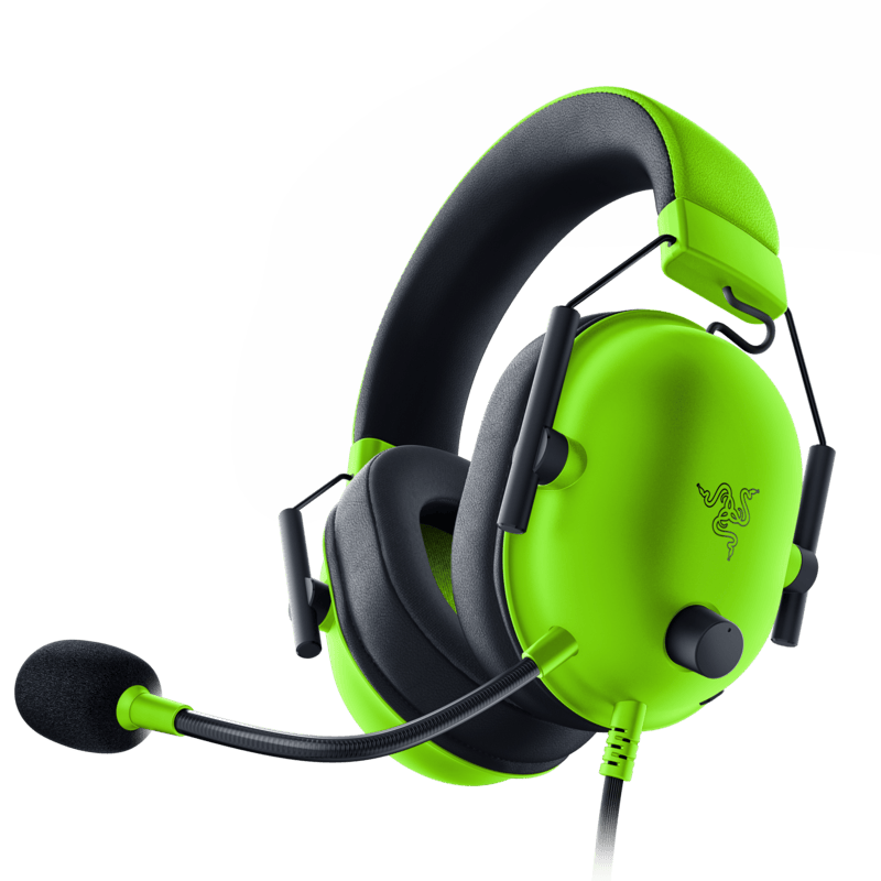 Razer BlackShark V2 X Gaming Headset - Multiplatform - Green