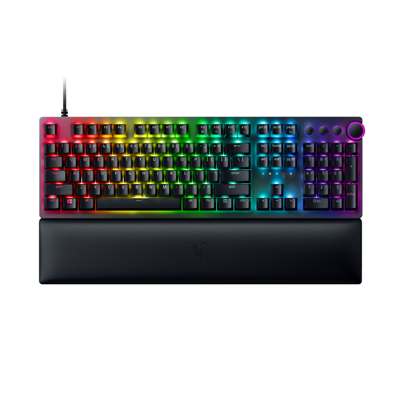 Razer Huntsman V3 、スーパーライト2セット Razer、光学式ラピットトリガーキーボードのホワイトモデル「Razer