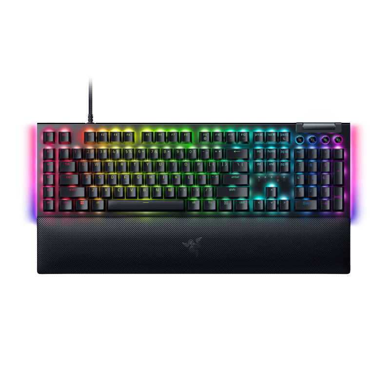 Razer BlackWidow V4 X Mechanical Gaming Keyboard: Green Switches
