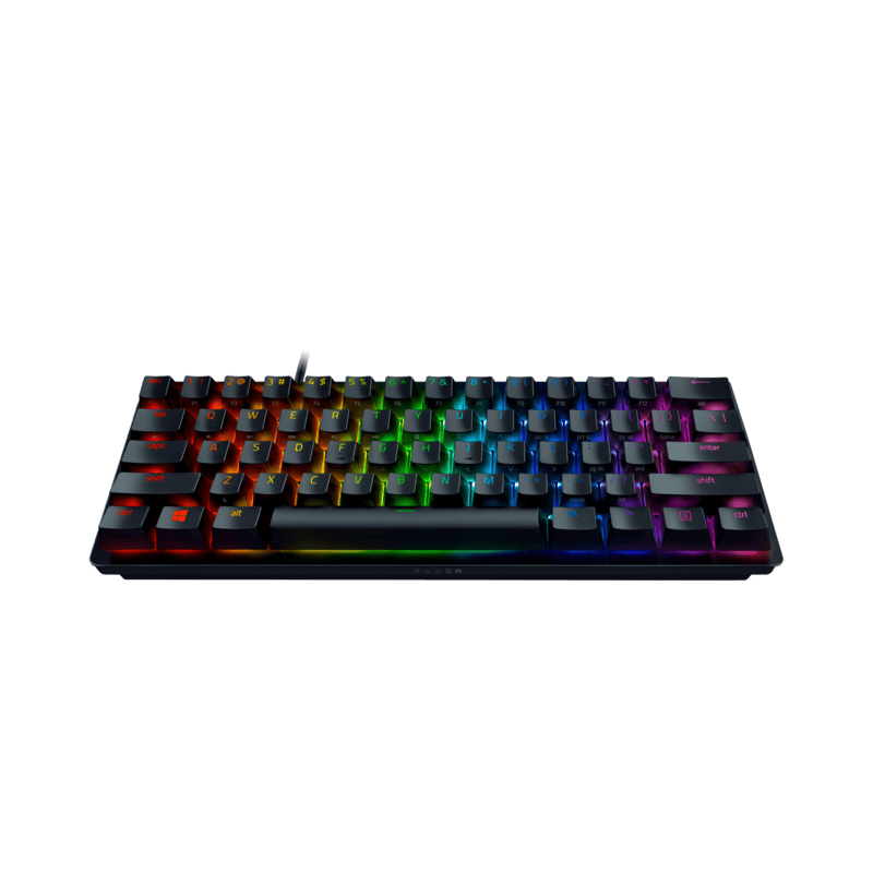 Razer Huntsman Mini 60% Compact Gaming Keyboard: Purple Clicky