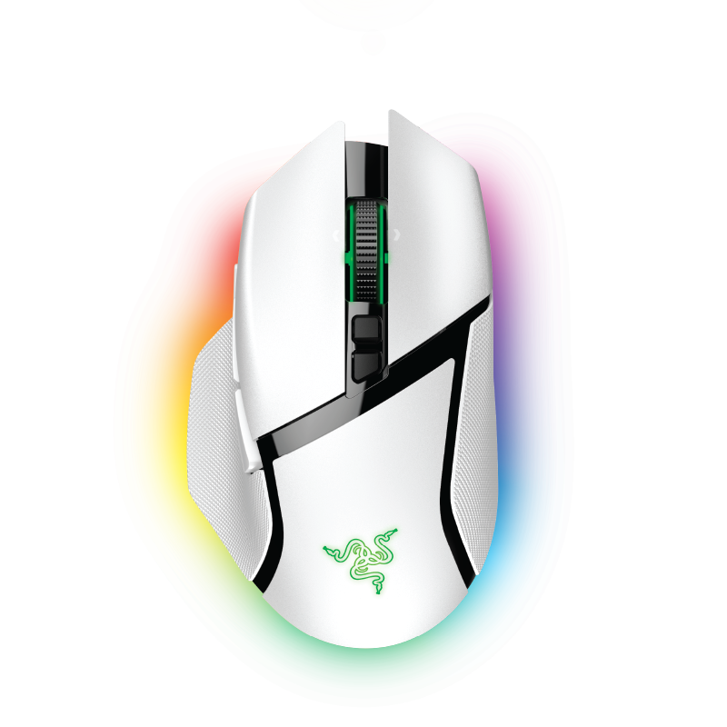 Razer Basilisk V3 Pro Wireless Gaming Mouse - White :: Razer Shop